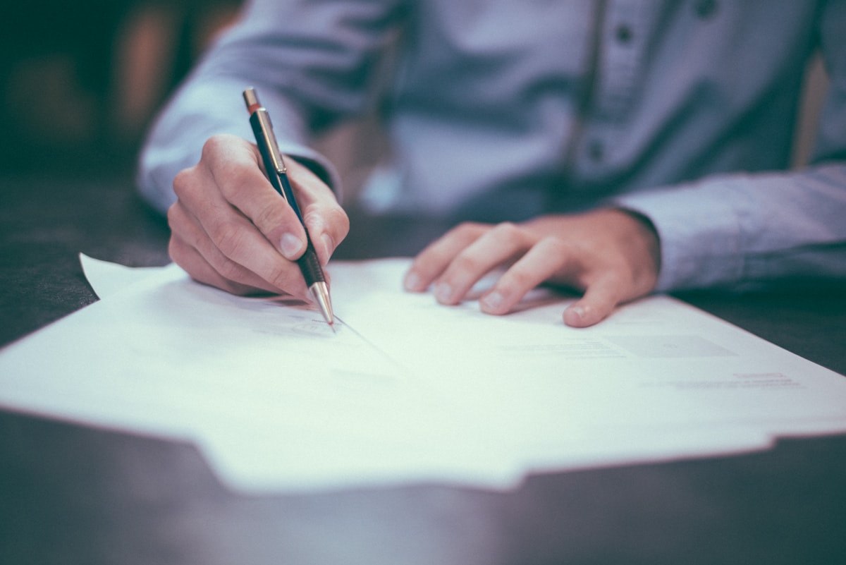 Commercial offer and contract documents under review